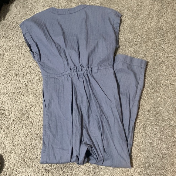 Madewell smocked button up jumpsuit size XS - Picture 5 of 5